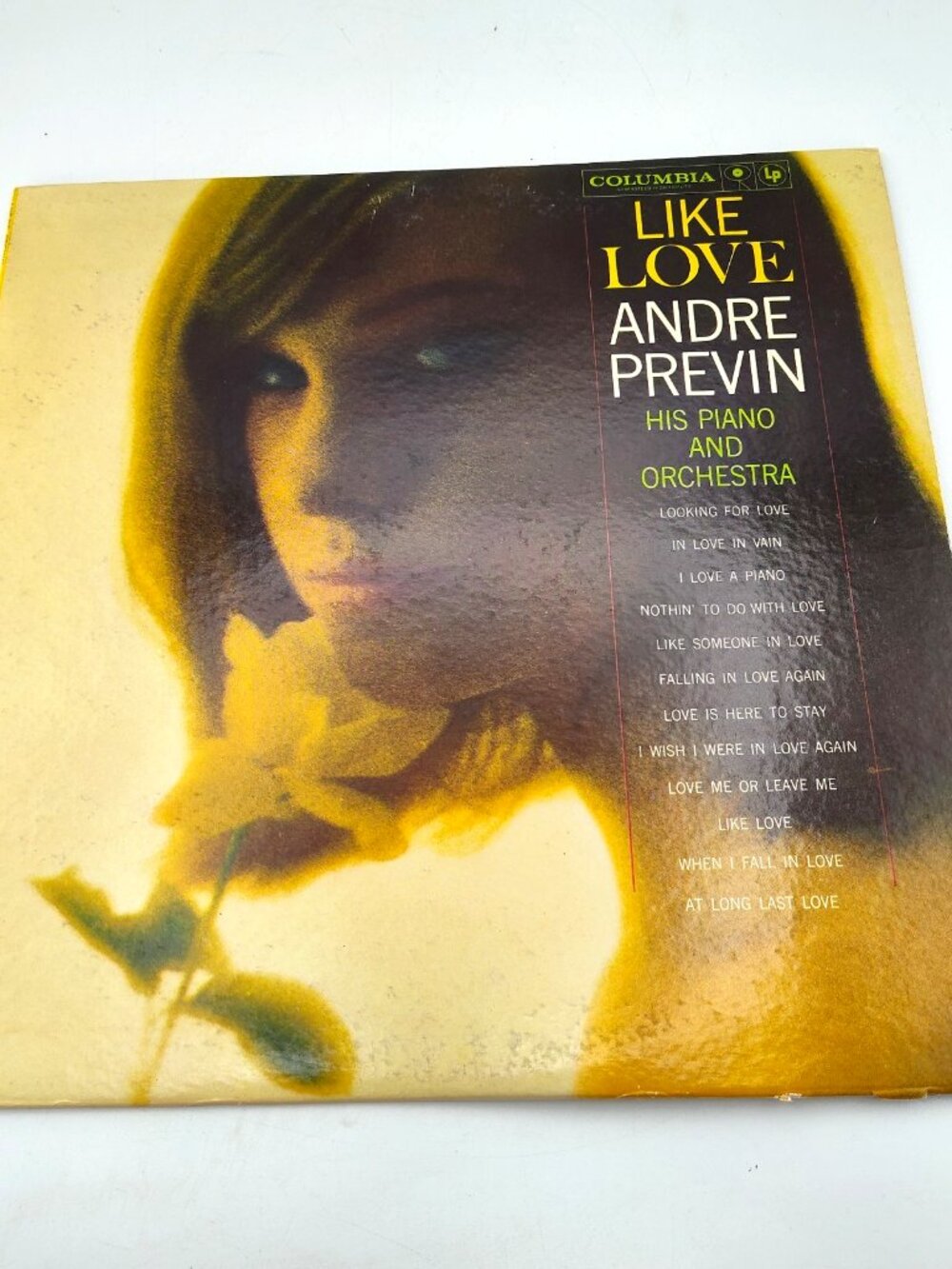 Andre Previn Like Love 12" Vinyl Record LP Columbia Jazz 33 RPM